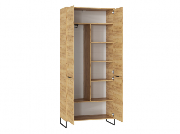 Шкаф с выдвижной штангой "ЛОФТ" в Великом Новгороде - фото Шкаф с выдвижной штангой "ЛОФТ" в Великом Новгороде - картинка