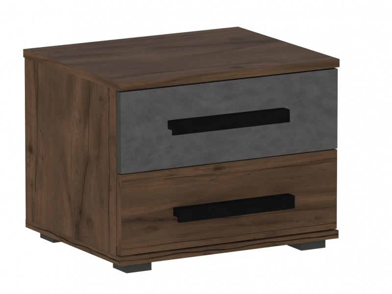 Тумба прикроватная с двумя ящиками "Глазго" спальня в Великом Новгороде - фото Тумба прикроватная с двумя ящиками "Глазго" спальня в Великом Новгороде - картинка