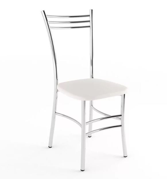 Стул хром Трио в Великом Новгороде - фото Стул хром Трио в Великом Новгороде - картинка