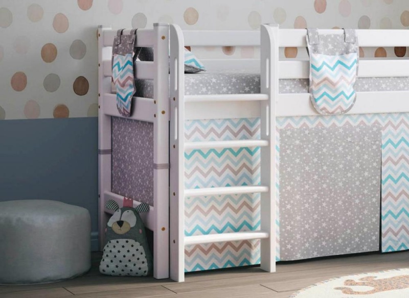 Кровать низкая "Соня" с прямой лестницей в Великом Новгороде - картинка