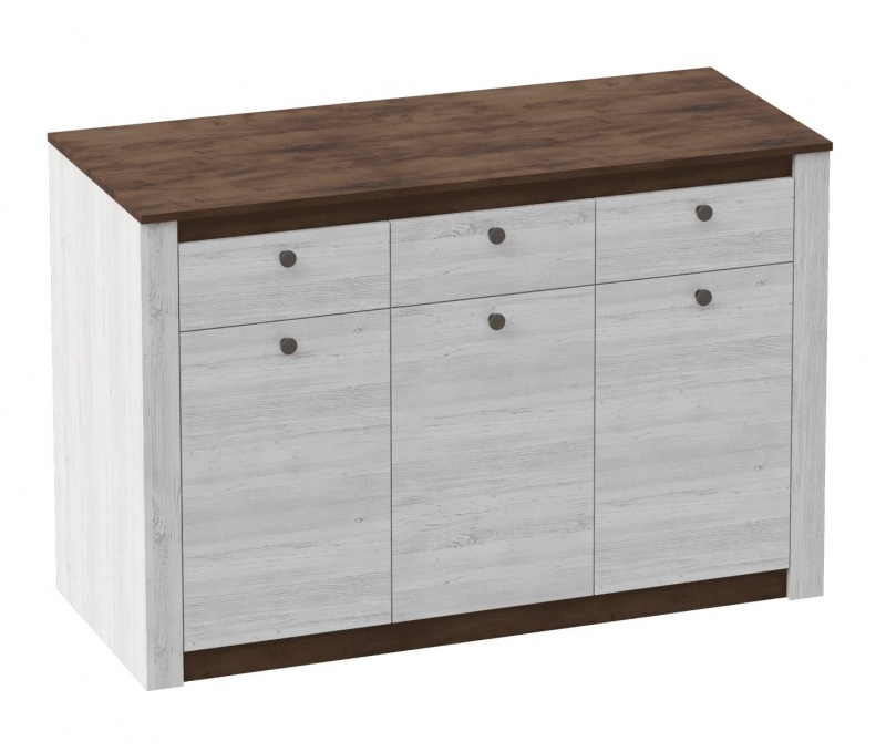 Тумба 3 двери. 3 ящика. спальня "Даллас" в Великом Новгороде - фото Тумба 3 двери. 3 ящика. спальня "Даллас" в Великом Новгороде - картинка