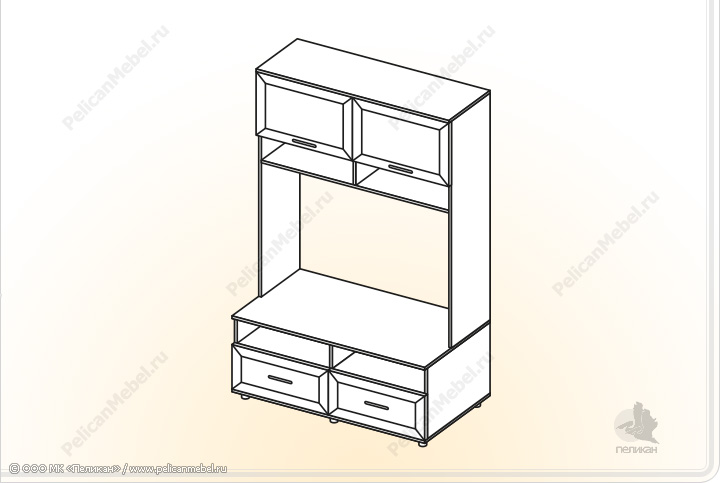 Стенка "Классика" ШМ-3 в Великом Новгороде - картинка