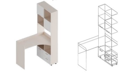Уголок письменный «Умка» (правое) в Великом Новгороде - фото Уголок письменный «Умка» (правое) в Великом Новгороде - картинка