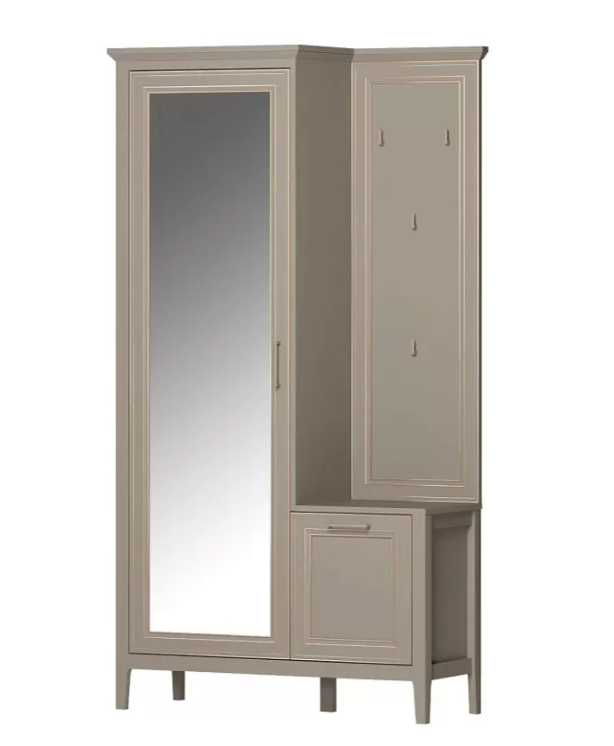 Шкаф с вешалкой Классик PPK/L в Великом Новгороде - фото Шкаф с вешалкой Классик PPK/L в Великом Новгороде - картинка