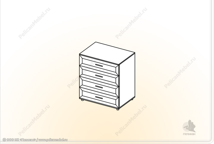Комод "Классика" КМ в Великом Новгороде - картинка