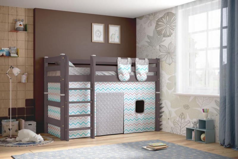 Кровать полувысокая "Соня" с прямой лестницей в Великом Новгороде - картинка