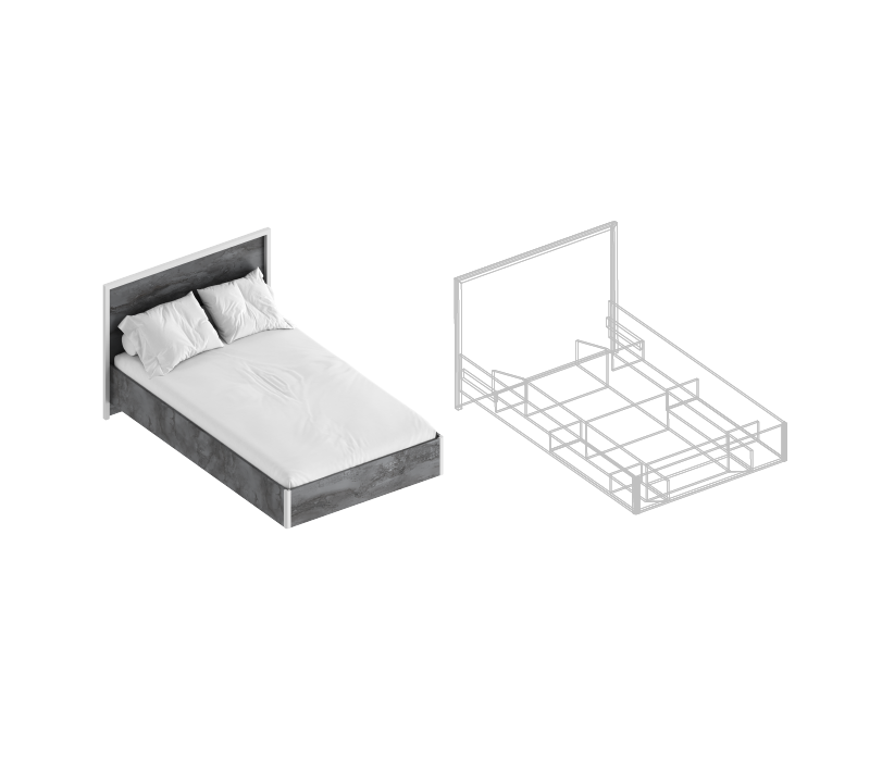 Кровать «Лео» 1,2 в Великом Новгороде - картинка