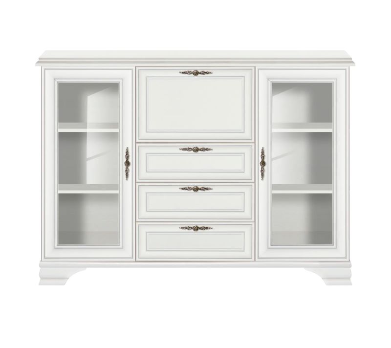 Тумба-витрина с тремя ящиками и барной секцией Кентаки в Великом Новгороде - фото Тумба-витрина с тремя ящиками и барной секцией Кентаки в Великом Новгороде - картинка