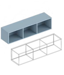 Полка настенная открытая МС «Бриз» в Великом Новгороде - картинка