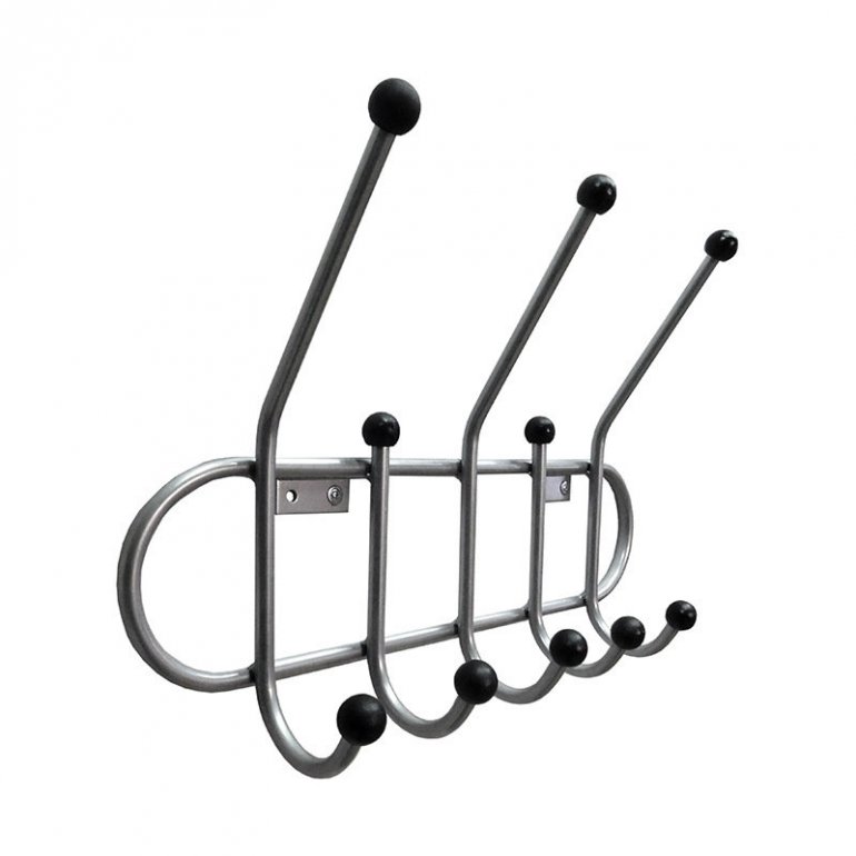 Вешалка настенная металлическая 5 крючков в Великом Новгороде - фото Вешалка настенная металлическая 5 крючков в Великом Новгороде - картинка