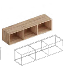 Полка настенная открытая МС «Сицилия» в Великом Новгороде - картинка