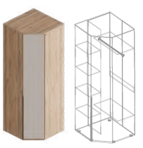 Шкаф угловой МС «Сицилия» в Великом Новгороде - картинка