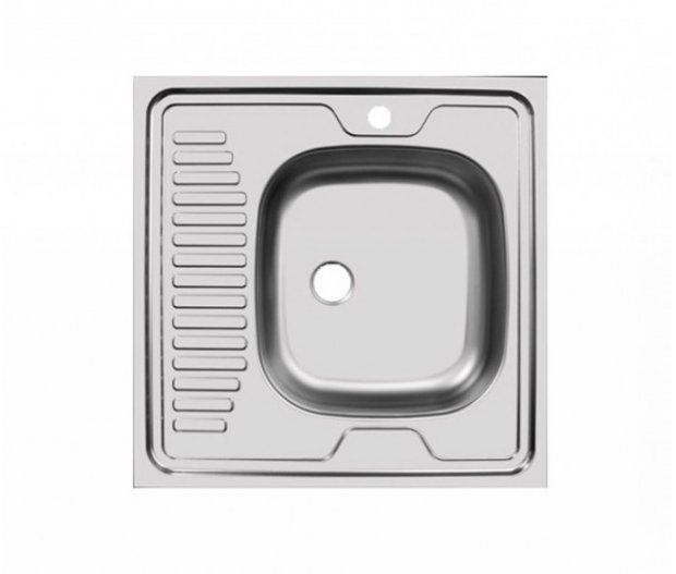 Мойка накладная правая 600*600 мм в Великом Новгороде - фото Мойка накладная правая 600*600 мм в Великом Новгороде - картинка