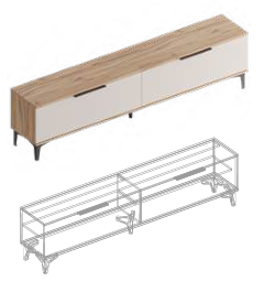 Тумба ТВ МС «Сицилия» в Великом Новгороде - картинка