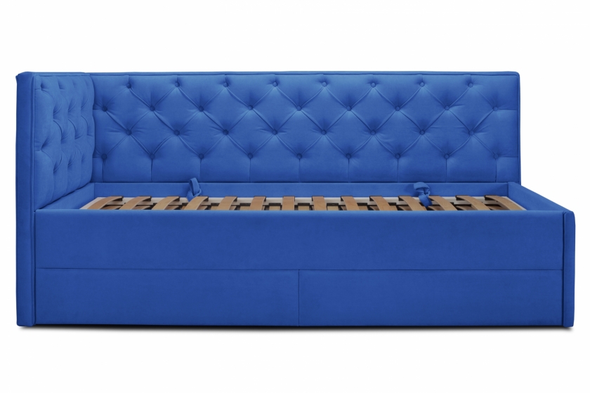 Кровать «Порше 2» каретная стяжка с доп. местом в Великом Новгороде - картинка