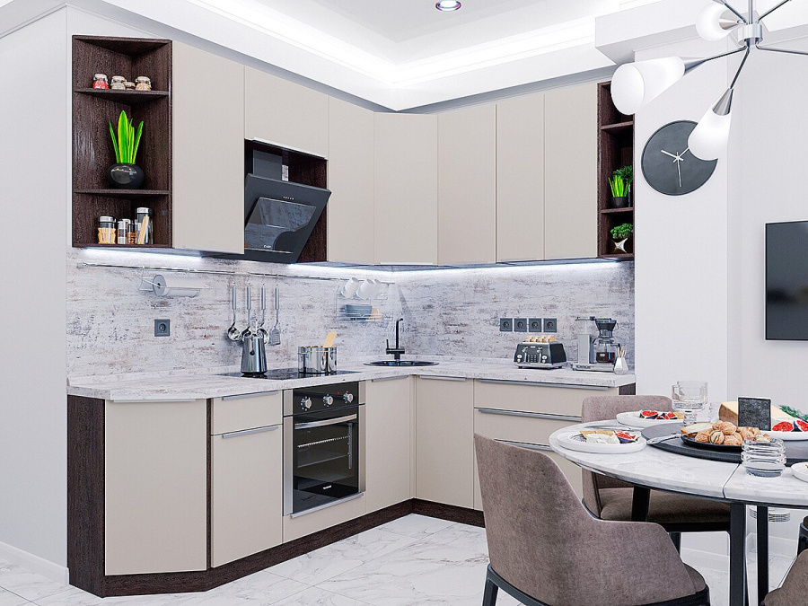 Кухня Фьюжн-04 в Великом Новгороде - картинка