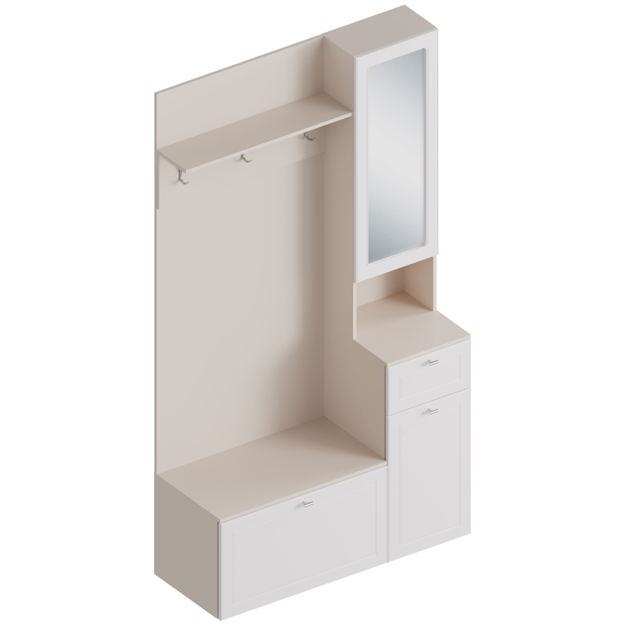 Прихожая Компакт ПРАВЫЙ МС "Лорэн" в Великом Новгороде - картинка