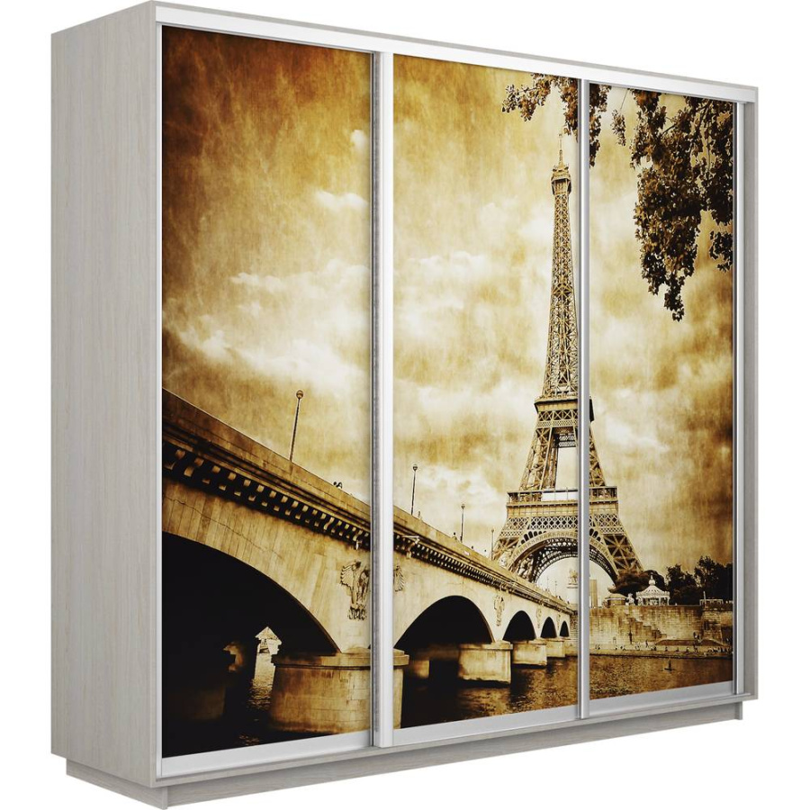 Шкаф-купе Экспресс 3-х дверный (Париж) в Великом Новгороде - фото Шкаф-купе Экспресс 3-х дверный (Париж) в Великом Новгороде - картинка