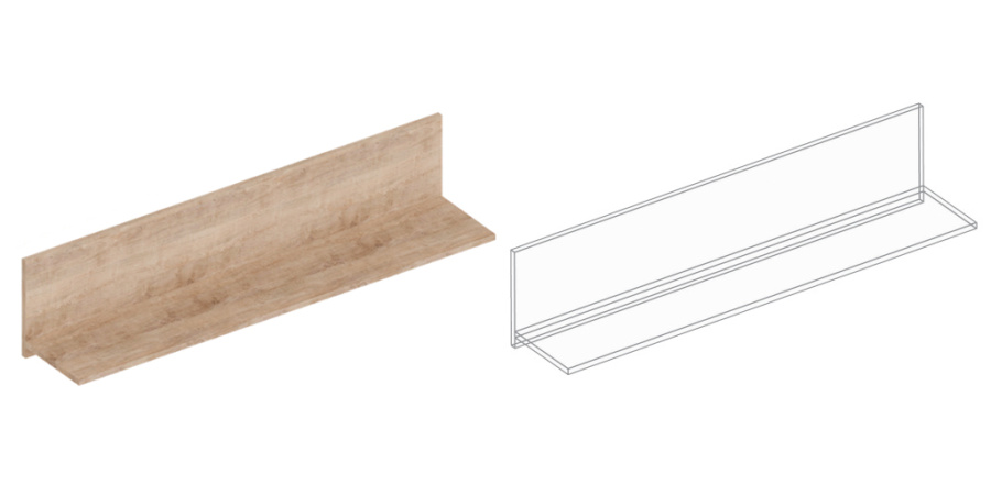 Полка настенная «Филадельфия» ГФ-16 №2 в Великом Новгороде - фото Полка настенная «Филадельфия» ГФ-16 №2 в Великом Новгороде - картинка