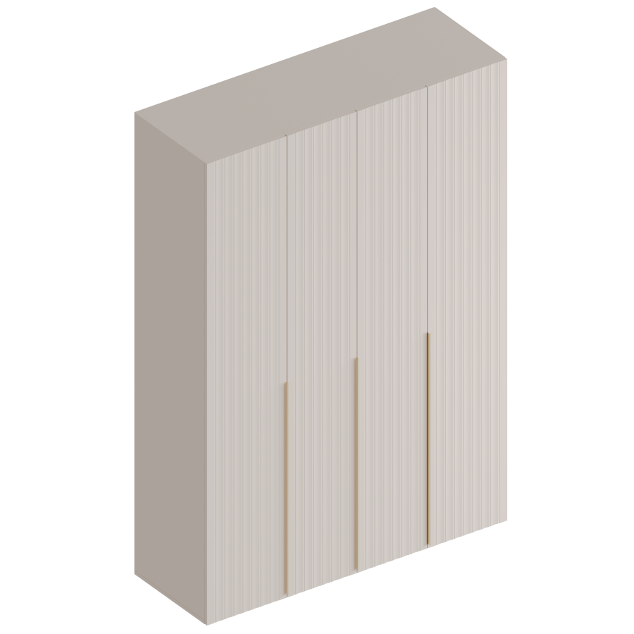 Шкаф 4-ств для одежды МС "Тефия" в Великом Новгороде - картинка