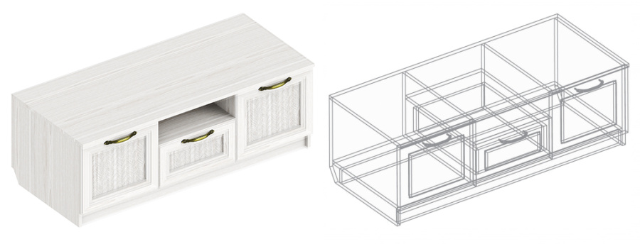 Тумба под ТВ «Александрия» ГА-11 в Великом Новгороде - картинка