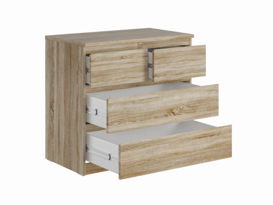 Комод 2+2 ящика 80х76 МАЛЬТА в Великом Новгороде - фото Комод 2+2 ящика 80х76 МАЛЬТА в Великом Новгороде - картинка