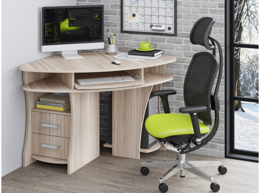 Компьютерный стол СКУ-12 ЛДСП в Великом Новгороде - картинка