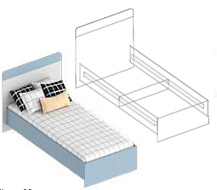 Кровать МС «Бриз» в Великом Новгороде - фото Кровать МС «Бриз» в Великом Новгороде - картинка