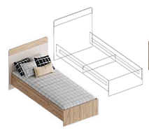 Кровать МС «Бриз» в Великом Новгороде - картинка