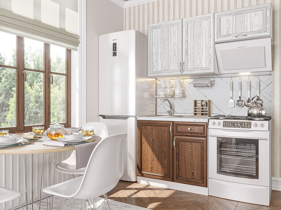 Кухня Шале-04 в Великом Новгороде - фото Кухня Шале-04 в Великом Новгороде - картинка