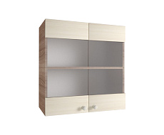 Шкаф навесной стекло ВС600 "Кухня Шимо" в Великом Новгороде - картинка