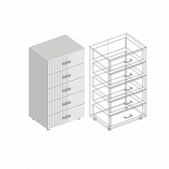 Комод «Сандра» с 5 ящиками в Великом Новгороде - картинка