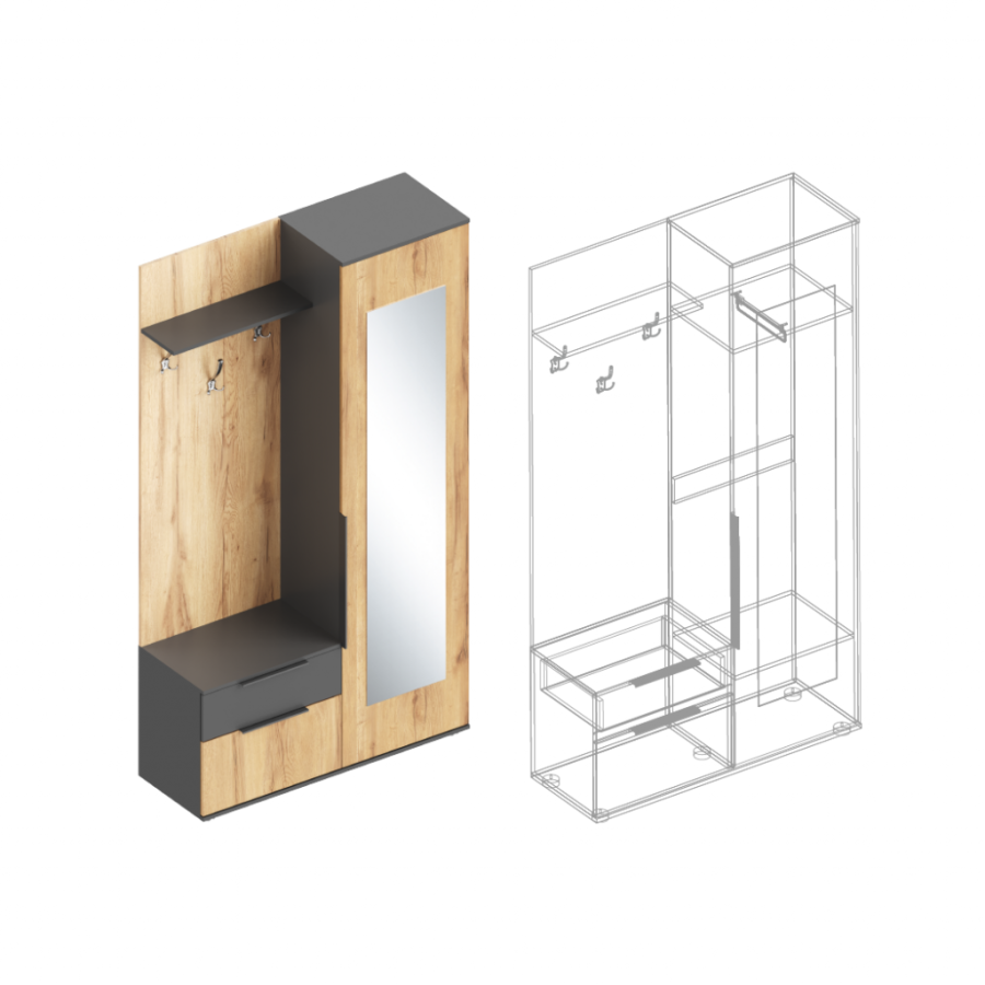 Прихожая (правое исп.) МС Стил в Великом Новгороде - картинка