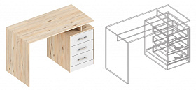 Стол письменный универсальный «Милана» в Великом Новгороде - картинка