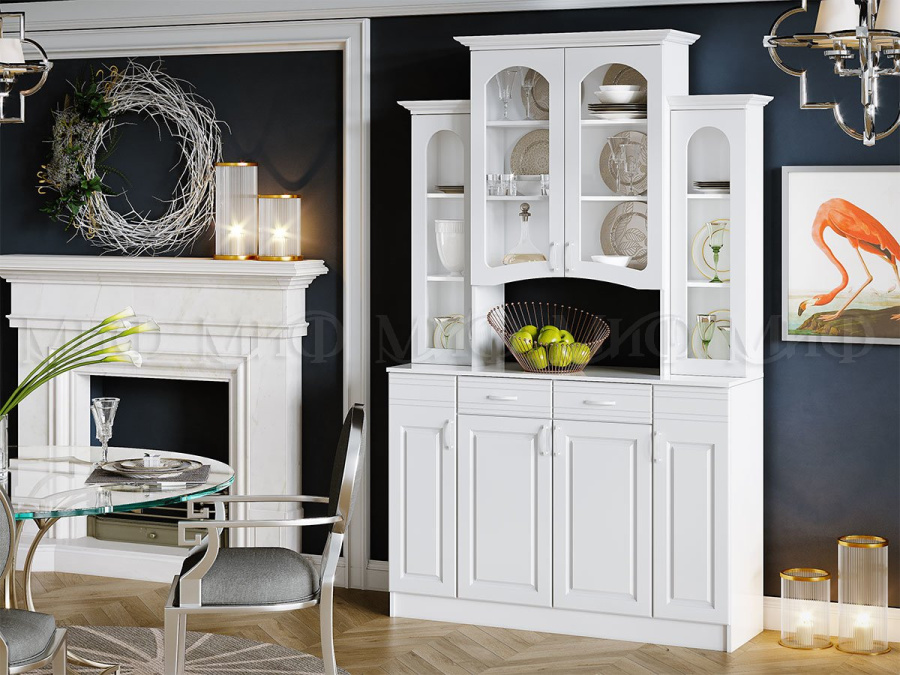 Буфет 4-х створчатый Констанция в Великом Новгороде - фото Буфет 4-х створчатый Констанция в Великом Новгороде - картинка