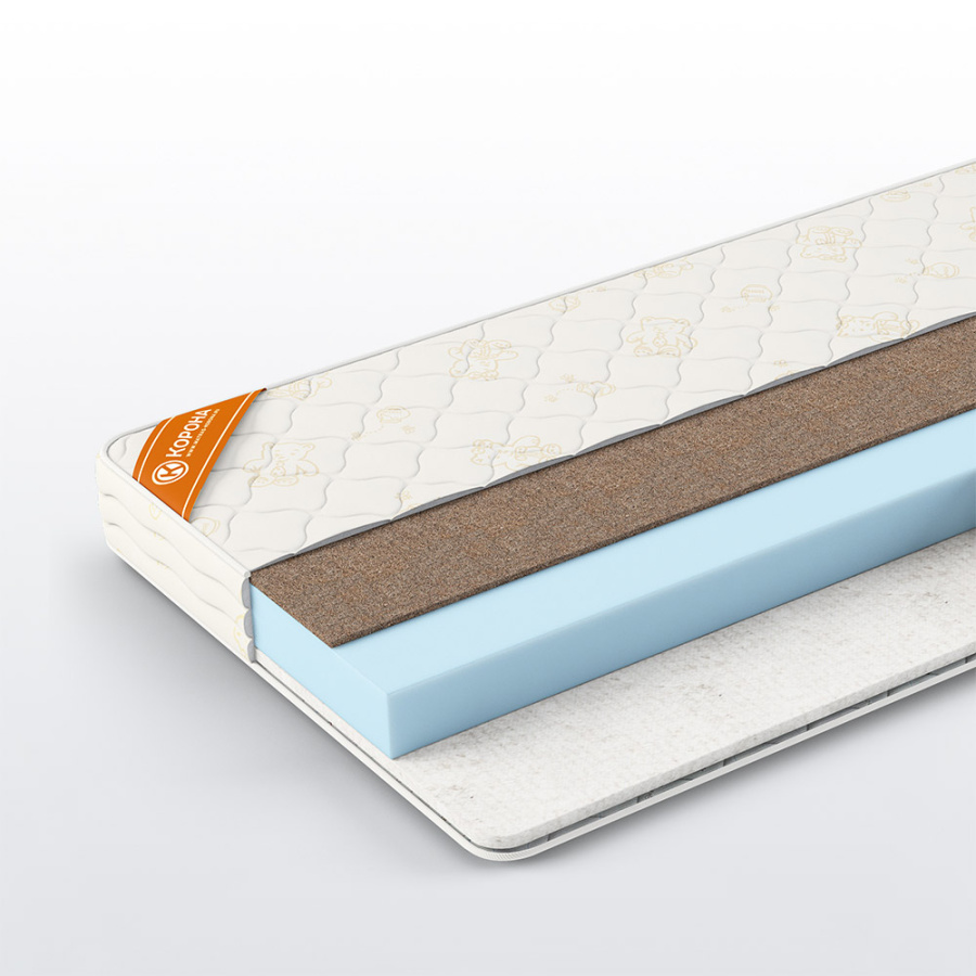 Матрас «Vita Kids» Струтто-кокос чехол трикотаж Teddy в Великом Новгороде - картинка