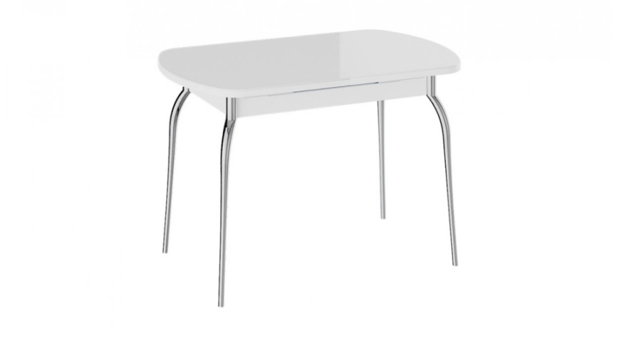 Стол обеденный раздвижной со стеклом "Рио" в Великом Новгороде - фото Стол обеденный раздвижной со стеклом "Рио" в Великом Новгороде - картинка