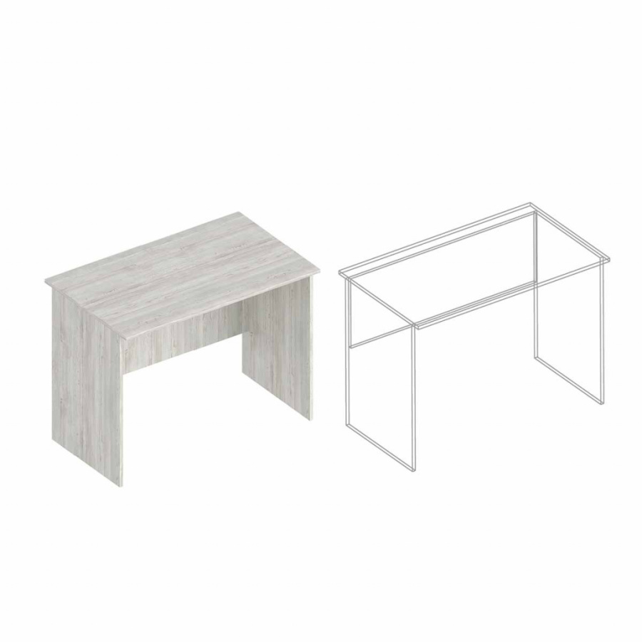 Стол письменный "Симпл" в Великом Новгороде - фото Стол письменный "Симпл" в Великом Новгороде - картинка