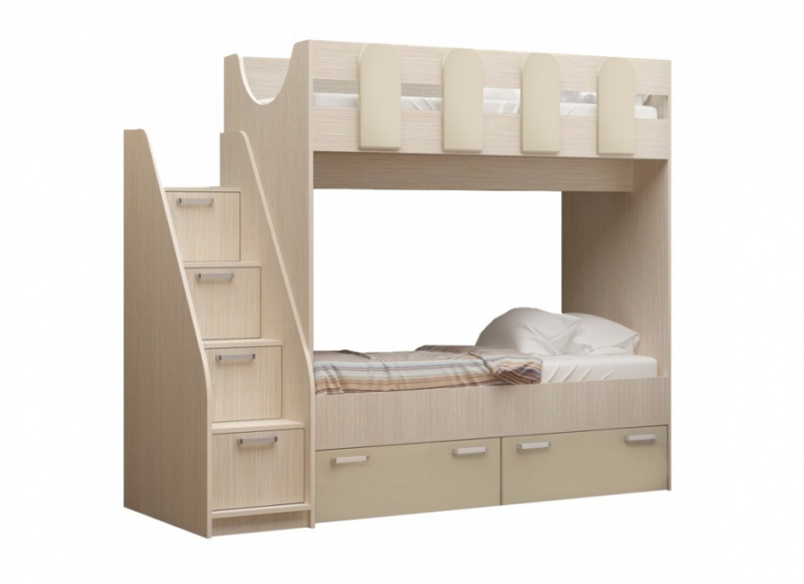 Кровать двухъярусная "Бемби-11" 0,8*1,8 м в Великом Новгороде - фото Кровать двухъярусная "Бемби-11" 0,8*1,8 м в Великом Новгороде - картинка