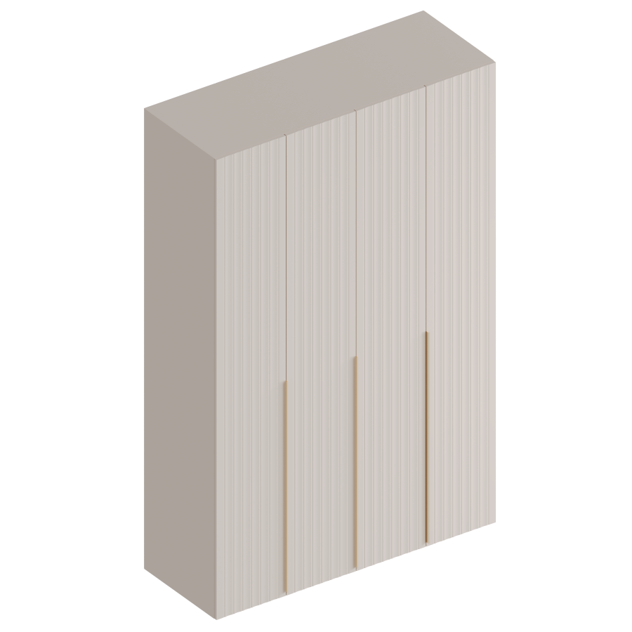 Шкаф 4-ств для одежды МС "Тефия" в Великом Новгороде - картинка