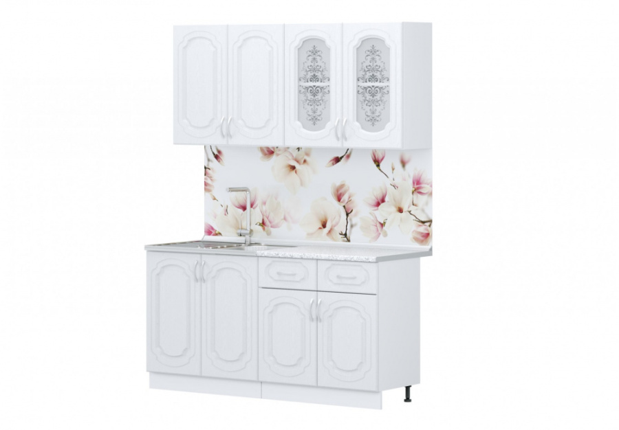 Кухня "Виола Нео" 1,6 м (Премьера) в Великом Новгороде - фото Кухня "Виола Нео" 1,6 м (Премьера) в Великом Новгороде - картинка