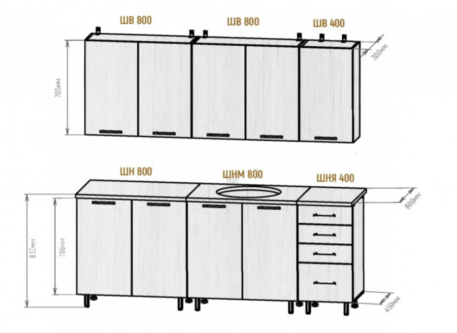 Кухня с фотопечатью "Сафари" 2м в Великом Новгороде - фото Кухня с фотопечатью "Сафари" 2м в Великом Новгороде - картинка