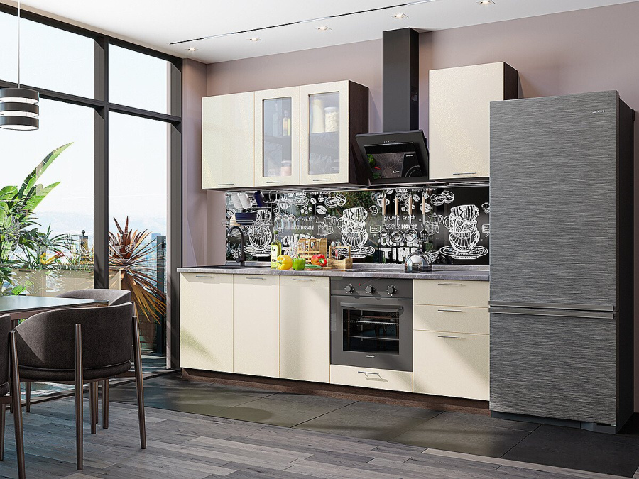 Кухня Валерия-М-03 в Великом Новгороде - фото Кухня Валерия-М-03 в Великом Новгороде - картинка