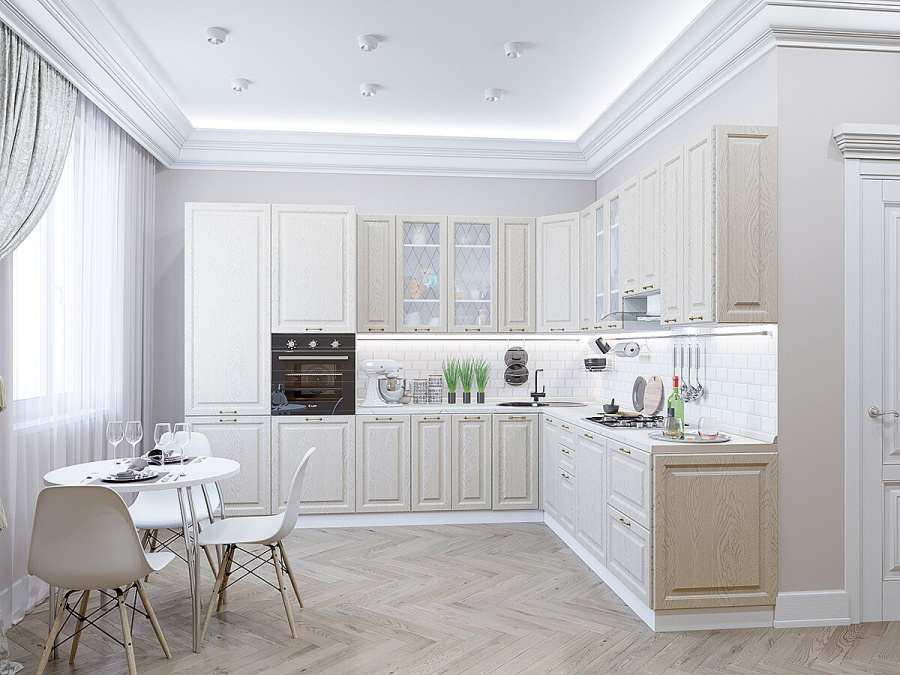 Кухня Ницца-04 в Великом Новгороде - фото Кухня Ницца-04 в Великом Новгороде - картинка