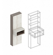 Тумба прикроватная навесная «Анита» в Великом Новгороде - картинка