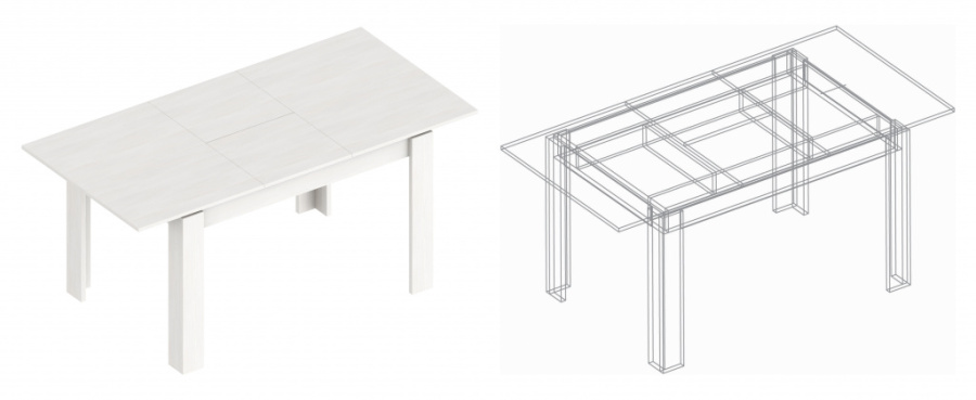 Стол обеденный раздвижной «Ультра» в Великом Новгороде - картинка