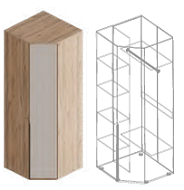 Шкаф угловой МС «Сицилия» в Великом Новгороде - картинка