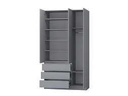 Шкаф 3-х створчатый "Акация" в Великом Новгороде - фото Шкаф 3-х створчатый "Акация" в Великом Новгороде - картинка