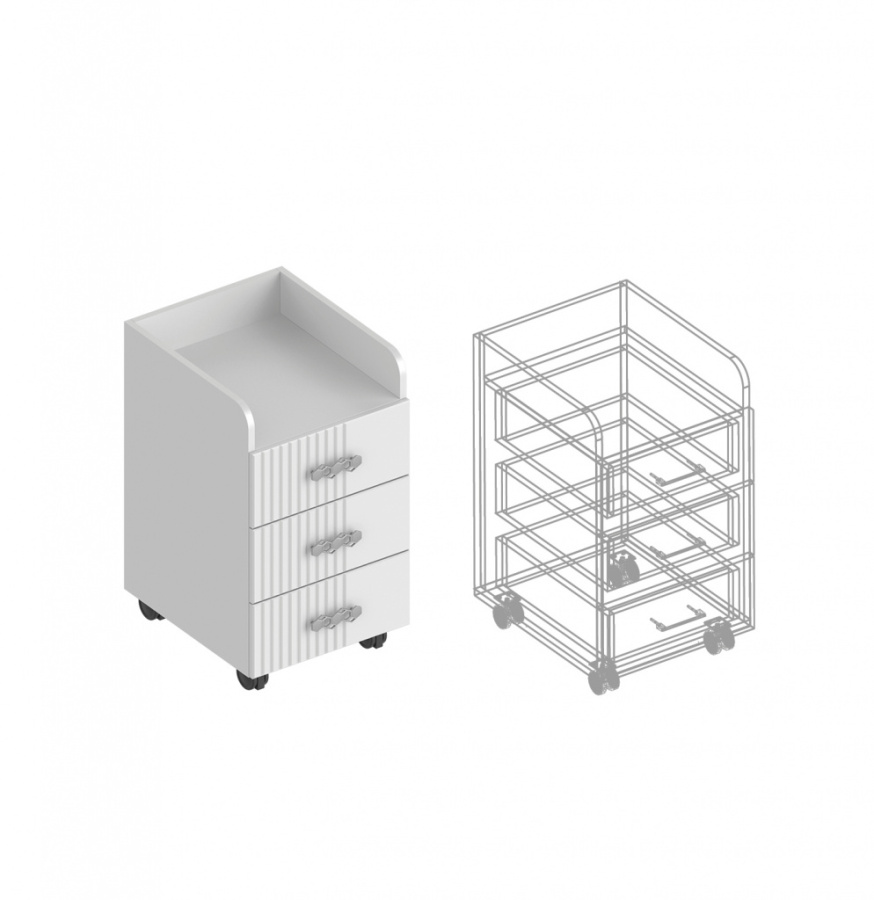 Тумба выкатная «Сандра» в Великом Новгороде - картинка