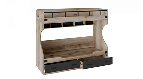 Кровать двухъярусная с приставной лестницей "Окланд" в Великом Новгороде - фото Кровать двухъярусная с приставной лестницей "Окланд" в Великом Новгороде - картинка